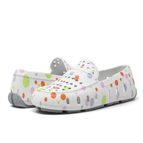 Floafers Kids Prodigy Driver Print (Toddler/Little Kid/Big Kid), Polka Dot Multi - Picture 1 of 1